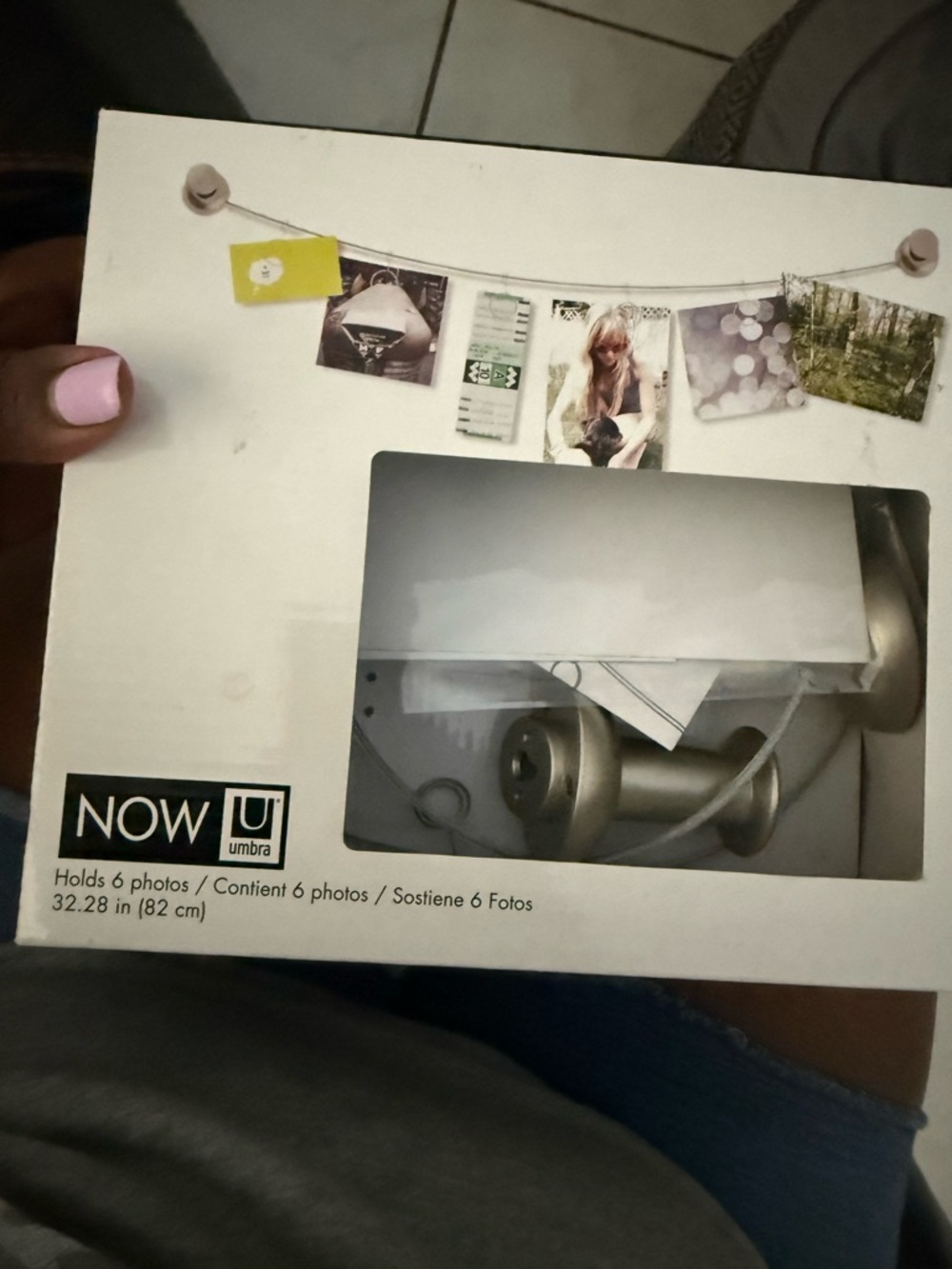 Umbra NOW U Photo Display - White and Silver